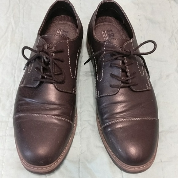 Men's IZOD Cabot black shoes sz10.5 - Picture 2 of 8